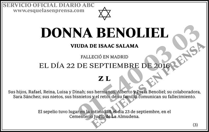 Donna Benoliel